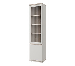 LIMA - шкаф с витриной (1V1D)